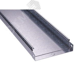 Лоток листовой 20х50 L=3000мм толщина 1.2мм цинк-ламельный - фото 1