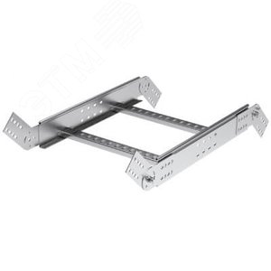 Угол вертикальный шарнирный 50х400 в комплекте крепежные элементы соединительные пластины лонжерон 1.5 мм - фото 1