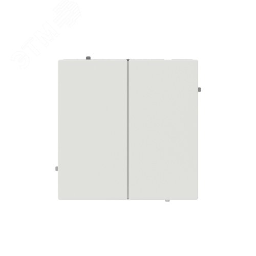 Инвертор двухклавишный, KANT, белый песок - фото 1