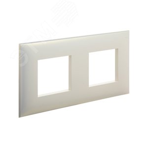 Avanti Рамка ARTLEBEDEV, , Белый жемчуг, 4 модуля - фото 2