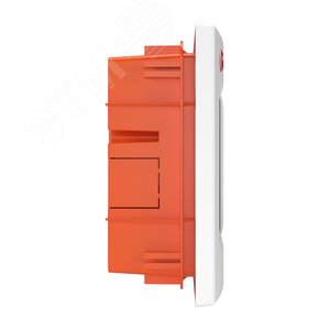 Щит встраиваемый с дверью 8 модулей IP41 белый с усиленным клеммным блоком 1х87308 - фото 2