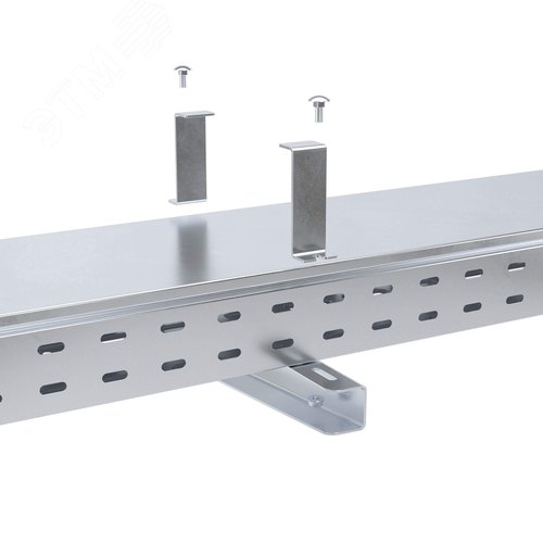 Держатель листового лотка H100 цинк-ламельный (аналог горячеоцинкованный) - фото 3