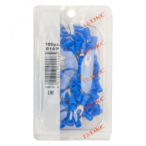 Наконечник НВИ 2,5-4 синий QUADRO (100шт) - фото 3