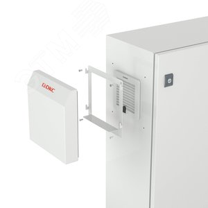 Защитная панель IP56, листовая сталь RAL9005, для вентиляторов и решеток 150x150 мм - фото 2