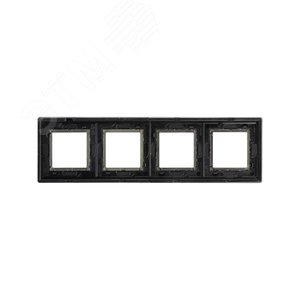Рамка из алюминия, ''Avanti'', черная, 8 модулей 4402838 DKC - 3