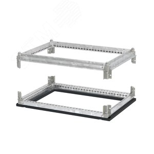 Изображение товара Рамы крыши и дна для шкафов CQE N оцинкованные черные RAL9005 ШхГ 300x800 мм (компл)