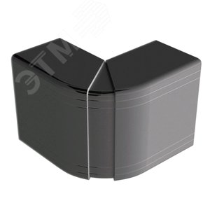 Изображение товара Угол внешний 110х50мм черный (шт)