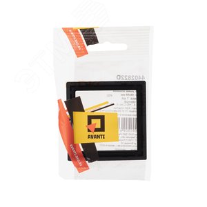 Декоративная вставка для рамок из натуральных материалов Avanti черная, 2 мод. - фото 5