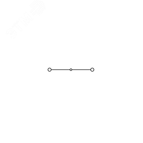 Клемма проходная, винтовой зажим, 2 точки подключения, 50 кв.мм, серая - фото 4