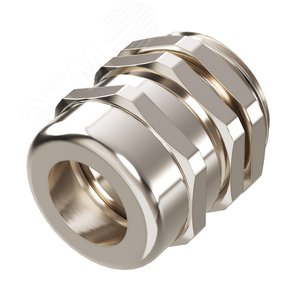 Ввод кабельный М20 латунный наружный диаметр кабеля 8-12мм - фото 1