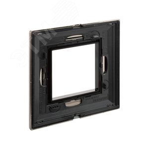 Рамка из металла, ''Avanti'',  никелированная, 2 модуля - фото 4