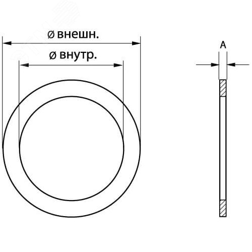 Прокладка уплотнительная М50 - фото 2