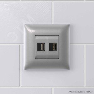 Avanti USB зарядное устройство в стену, , Закаленная сталь - фото 6