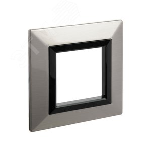 Рамка из металла, ''Avanti'',  никелированная, 2 модуля - фото 2