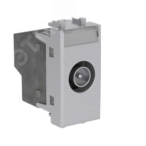 Avanti Розетка TV оконечная модульная,   Закаленная сталь, 1 модуль - фото 2