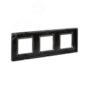 Рамка из алюминия, ''Avanti'', черная, 6 модулей - фото 4