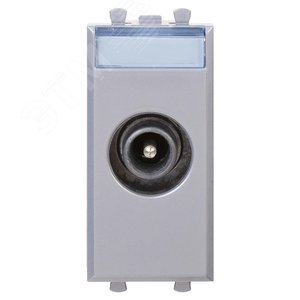 Изображение товара Avanti Розетка ТВ проходная Закаленная сталь, 1 мод (шт)