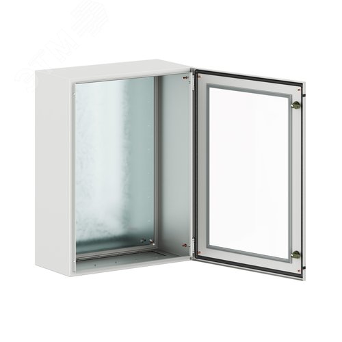 Корпус навесной уличный ST Outdoor с М/П с прозрачной дверью ВxШxГ 800x600x300 мм, IP66 - фото 2