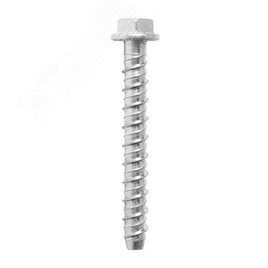 Анкер-шуруп для бетона шестигранная головка и пресс-шайбой 8x60 мм - фото 1