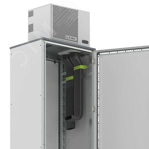 Вертикальный воздуховод с поворотной секцией 90°, высота 574 мм - фото 3