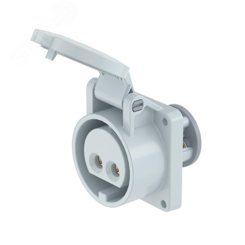 Розетка панельная PSS IP44 32A 2P 50В - фото 1