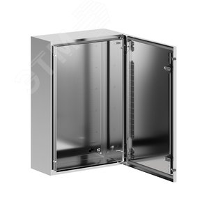 Корпус навесной STH с М/П, нержавеющая сталь AISI304, ВхШхГ 600x400x200 мм, без фланца - фото 2