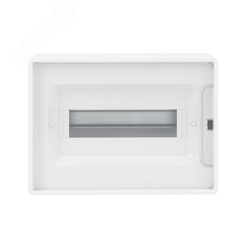 Щиток 12 мод настенный Фрейм (FRAME), белый, с прозрачной дверцей, с 2 шинами PEN на 6 и 8 отв. - фото 2