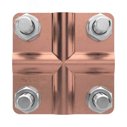 Соединитель пруток-пруток D10мм медь - фото 4