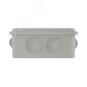 Коробка ответвит. с 6 кабельными вводами д.25мм, IP55, 120х80х50мм (розница) - фото 3