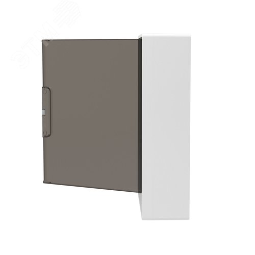 Щиток 24 мод настенный Фрейм (FRAME), белый, с тонированной дверцей, с 4 шинами PEN (2шт на 8 отв. и 2шт на 6 отв) - фото 3