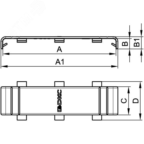 Накладка на стык 25 GAN In-liner - фото 2
