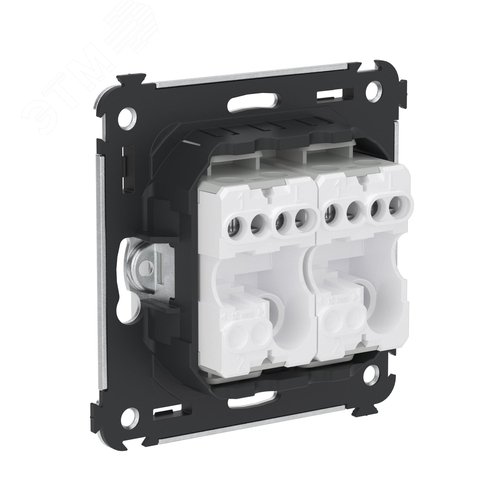 Avanti Кнопка двухклавишная в стену  Белое облако - фото 4