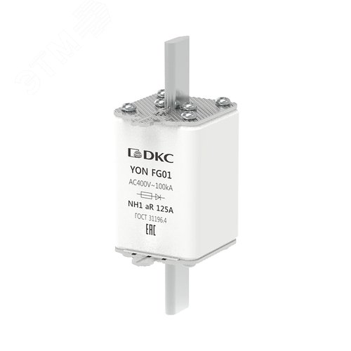 Предохранитель YON ножевого типа FG1 125А 400V характеристика arya - фото 1