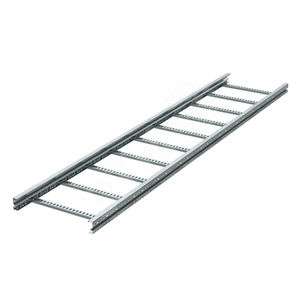 Лоток лестничный 80х400 лонжерон 2мм L=3м цинк-ламельный - фото 1