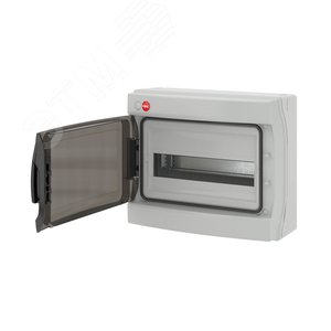Щит распределительный навесной ЩРн-П-12 IP65 пластиковый прозрачная дверь серый 85612 DKC - 4