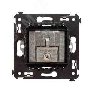 Avanti Розетка TV-FM-SAT в стену,  Черный квадрат - фото 3