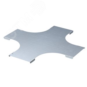 Крышка на Х-образный ответвитель 300, 1,2 мм, цинк-ламель, в комплекте с крепежными элементами необходимыми для монтажа - фото 1