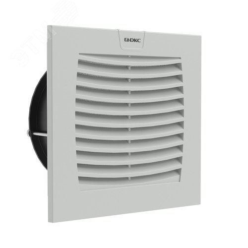 Вентилятор с фильтром ЭМС 100 м3/ч, 115В AC, 152х152 мм, IP54 - фото 1