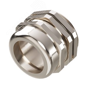 Ввод кабельный М40 латунный наружный диаметр кабеля 22-28мм - фото 1