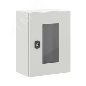 Щит монтажный ЩМП 400x300x200 мм STE с М/П с прозрачной дверью - фото 2