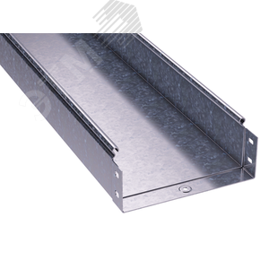 Лоток листовой 150х80 L=3000мм толщина 1.5мм цинк-ламельный - фото 1