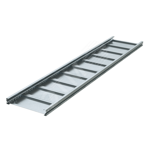 Лоток листовой неперфорированный 100х500 лонжерон 2мм L=3м цинк-ламельный - фото 1