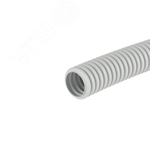 Труба ПВХ гибкая гофрированная D=16мм тяжелая без протяжки 100м серый 90516 DKC - 4
