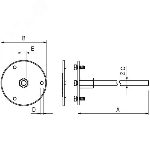 Точка заземления M12 - фото 2