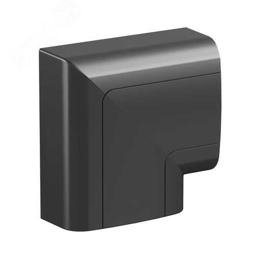 Изображение товара Угол плоский 110х50мм черный (шт)