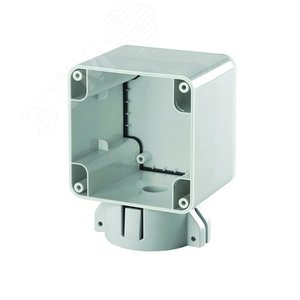 Коробка монтажная на столб/трубу (с торца) - фото 1