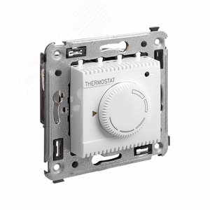 Avanti Термостат для теплых полов в стену Белое   облако - фото 2