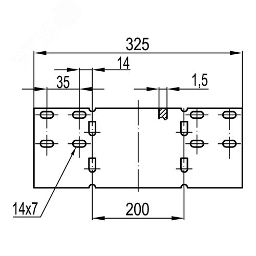 Редукция-заглушка H= 150 мм L=200 мм - фото 2