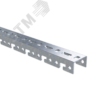 Профиль BPF для консолей быстрой фиксации BBF L1200 толщина 2.5 мм горячеоцинкованный - фото 1