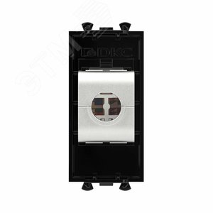 Avanti Компьютерная розетка RJ-45 без шторки      модульная кат.6 экранированная Черный квадрат 1   модуль - фото 5